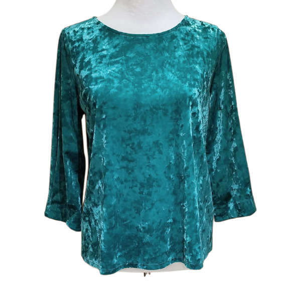 J.Jill Velvet Top - Picture 7 of 10